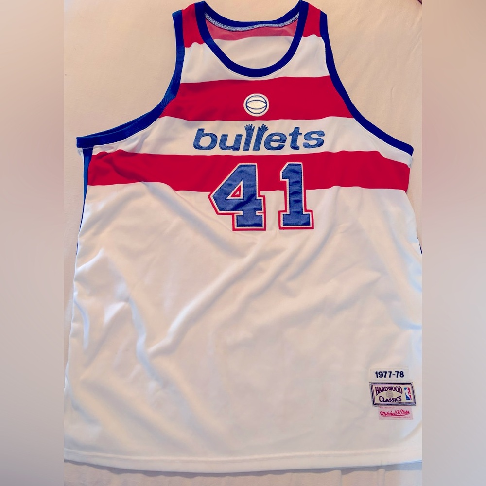 Mitchell & Ness Washington Bullets Wes Unseld Jersey
